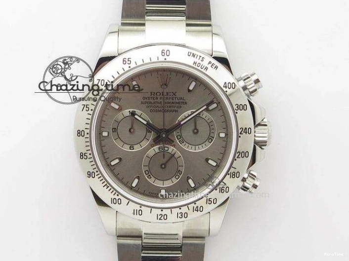 MiroTime 0504 ZeroBulk Daytona 116509 ‘Meteorite’ Noob 1:1 Best Edition 904L SS Case and Bracelet SA4130 V 2608
